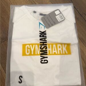 Gymshark White T-Shirt for Men/women